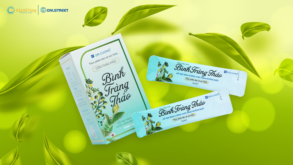 Cốm Thảo Mộc Bình Tràng Thảo Hỗ Trợ Tiêu Hóa Tốt